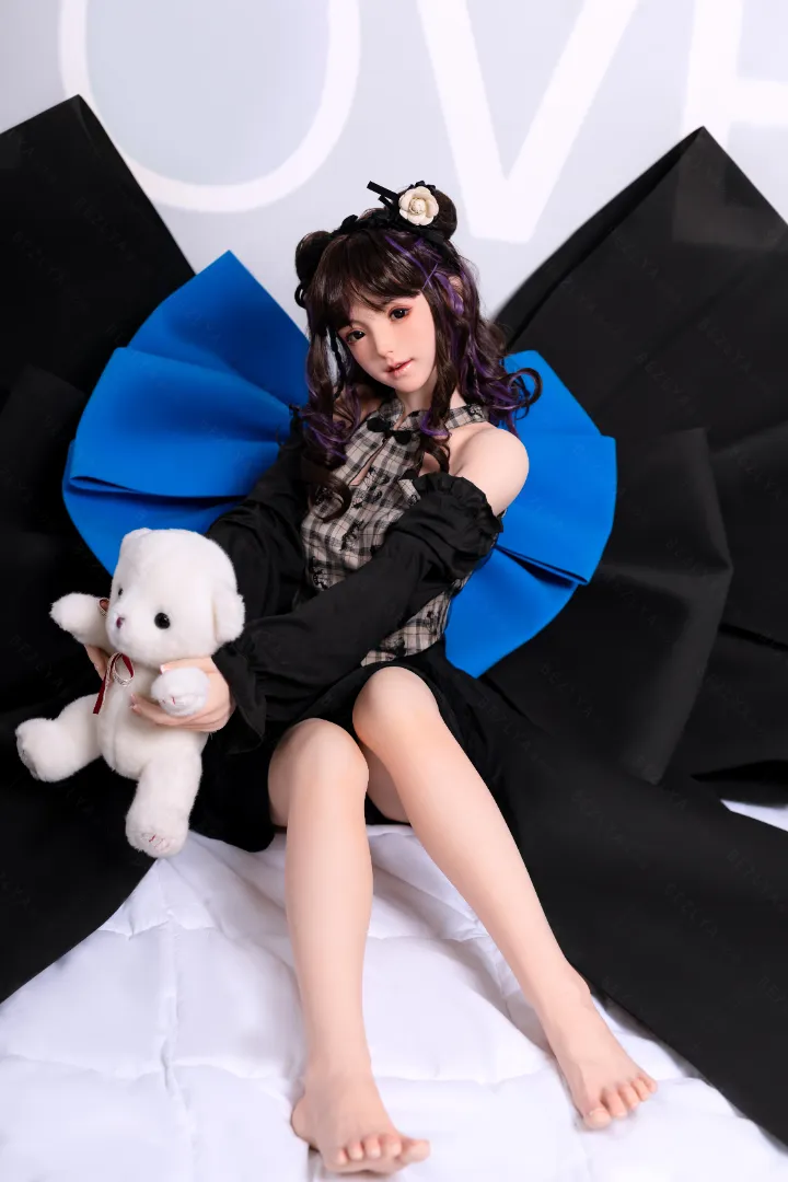 150cm (4ft11) Copa A Ligero Silicona Muñeca sexual Cabeza Pisum